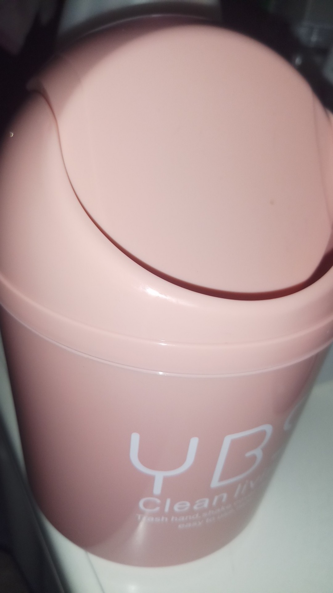 Kotak Sampah Kecil Tempat Sampah Meja Trash Can Mini Ybs