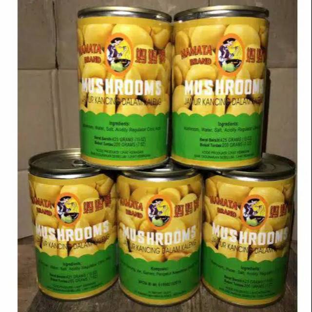 

Jamur Kaleng 425gr / Jamur Kancing 425gr