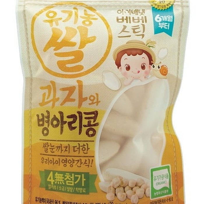 Ibu & Bayi - Makanan & Susu Bayi - Biskuit Bayi - Ivenet Bebe Stick Rice Chickpea Stock Baru