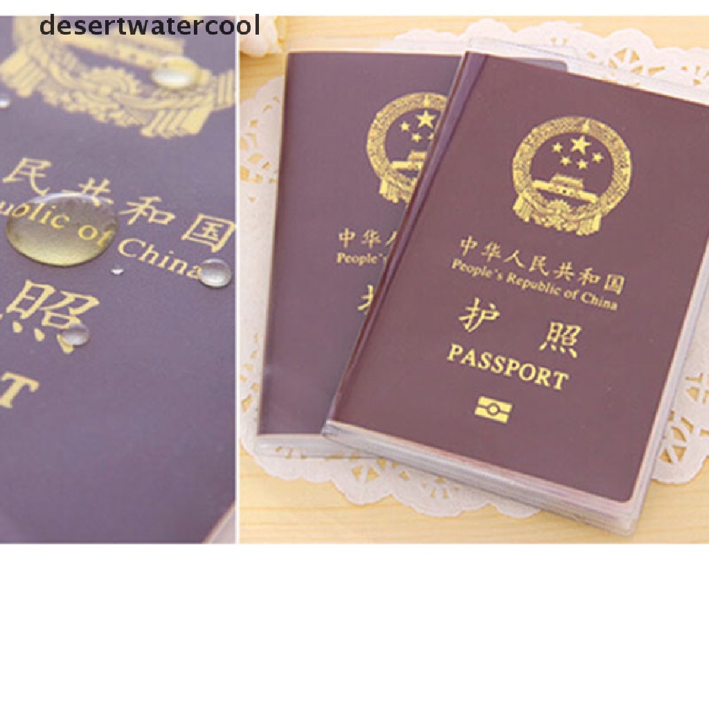 Deid Cover Pelindung Paspor Transparan Untuk Travel