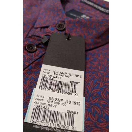 Kemeja Pria Salt n Pepper Original