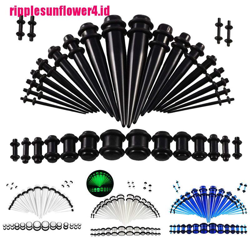 36pcs Ear Plug Stretching Bahan Akrilik