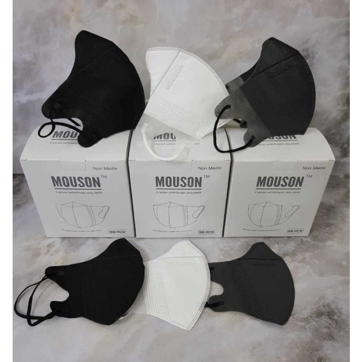 MASKER DUCKBILL GARIS MIRIP SENSI MOUSON - MASKER DUCKBILL TERLARIS