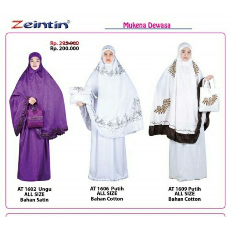 zeintin . mukena premium
