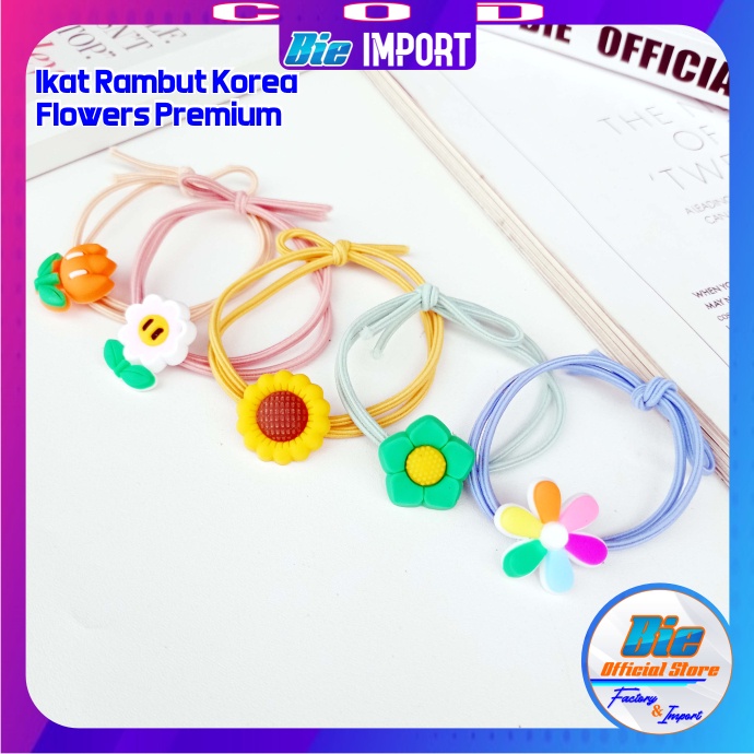 Ikat Rambut Korea Karakter Premium Korea Import