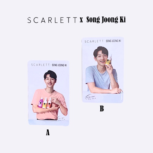 SCARLETT Photocard X Song Joong Ki