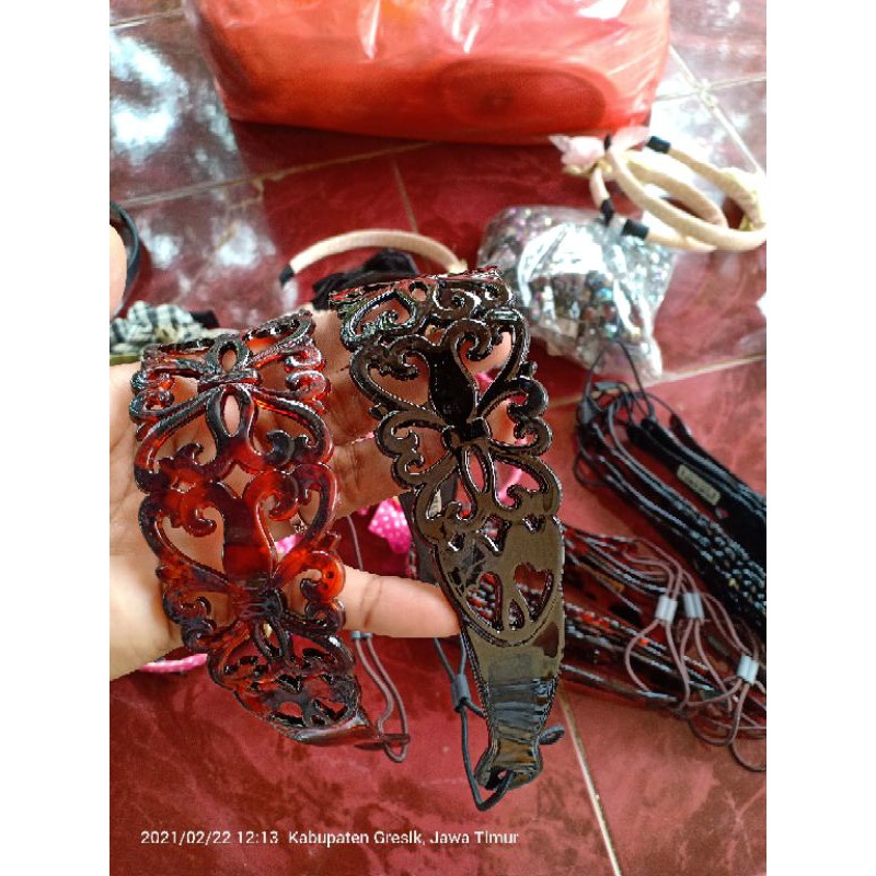 Bandana dewasa/bando dewasa/bando elastis/bando import/aksesorise rambut/bandana import