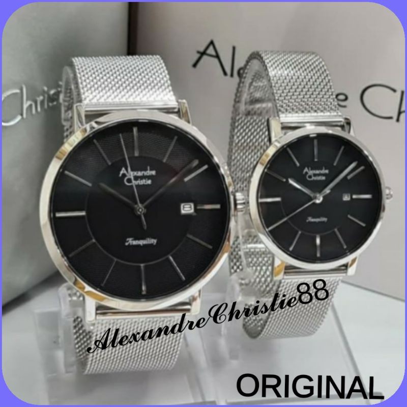 Jam Tangan Couple Alexandre Christie 8628 AC8628 AC 8628 | Original