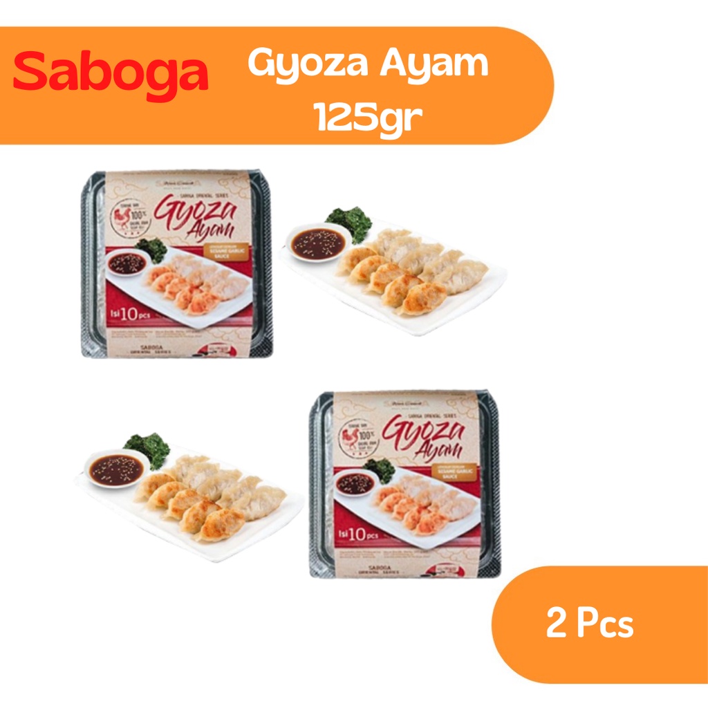 

Saboga Gyoza Ayam 125gr | Bundling 2