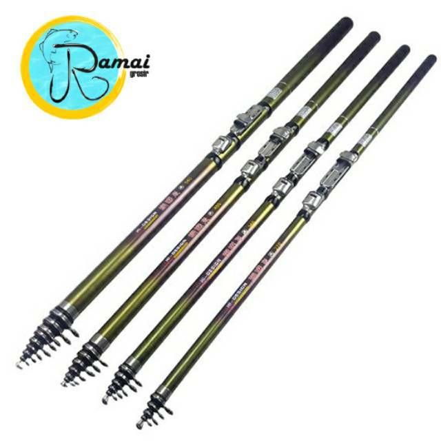 Joran Tegek Kolong Impor Liuzi 360 Carbon Composite Action Hard