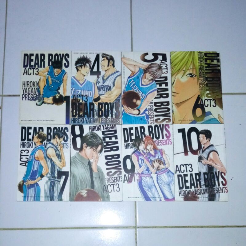 Komik Manga Dear Boys Act 3 Cabutan Shopee Indonesia