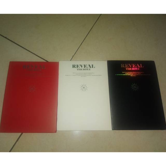 [album only] THE BOYZ Reveal Album BOY Ver