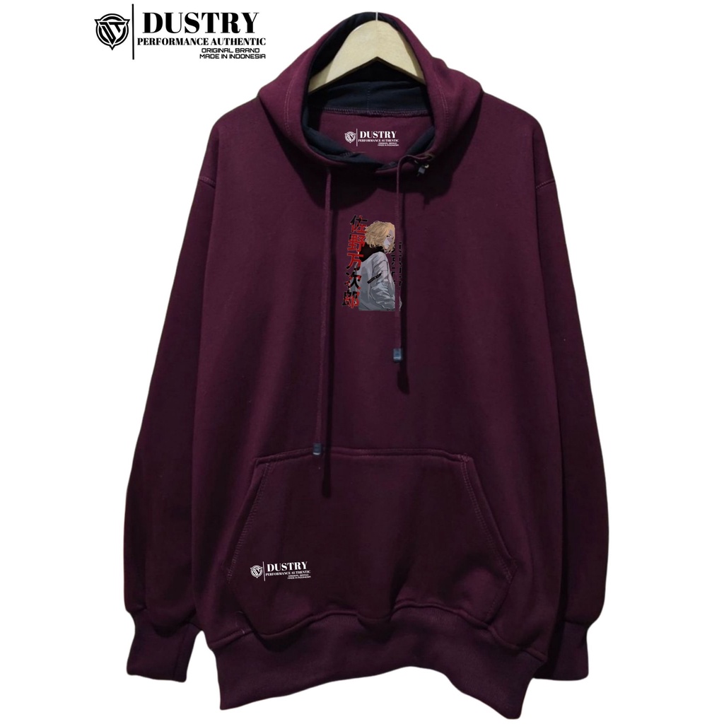 Sweater Hoodie Pria Distro Kachios Original Anime Bahan Cotton Fleece Sedia Big Size