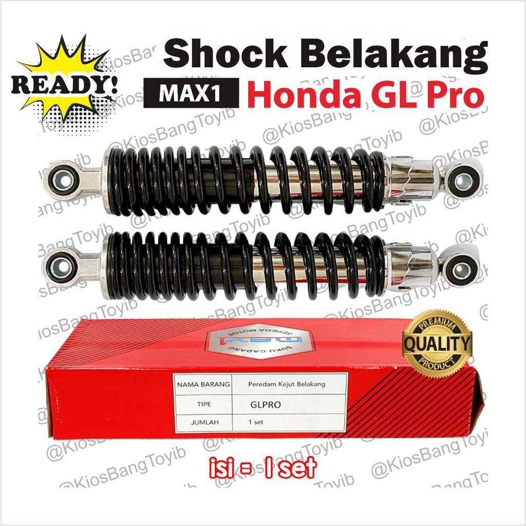 Shockbreaker Shock Belakang Honda GL Pro/Max  Mega Pro【MAX1】