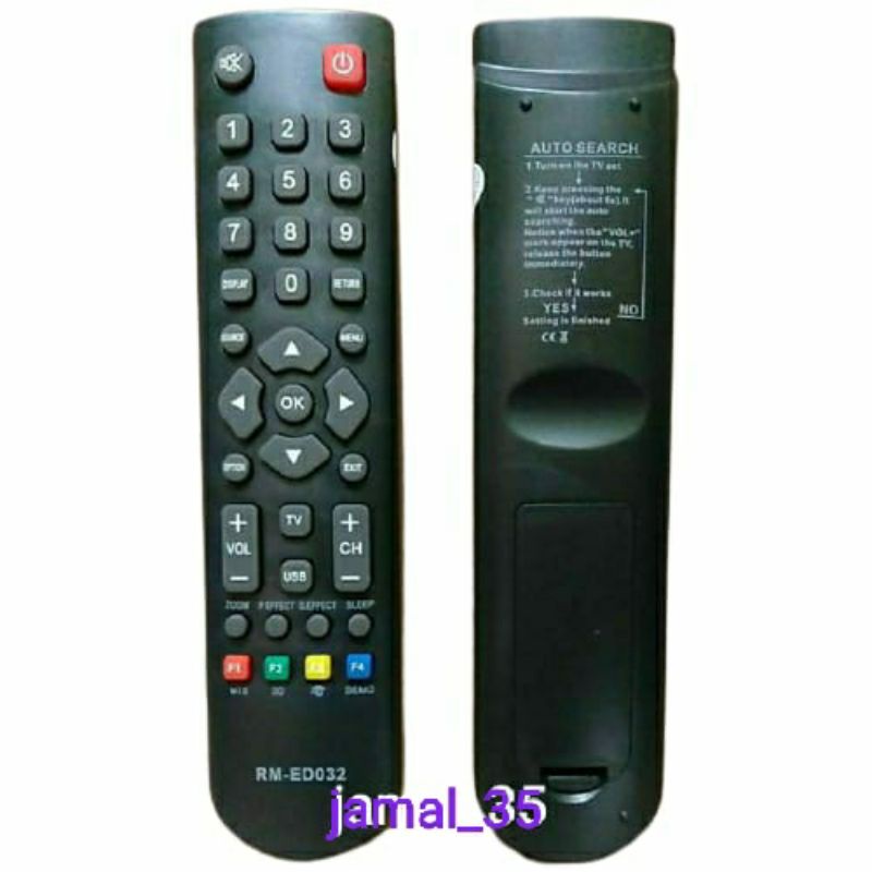 REMOT TV TCL LED/LCD/3D UNTUK SEMUA JENIS/TIPE TV TCL