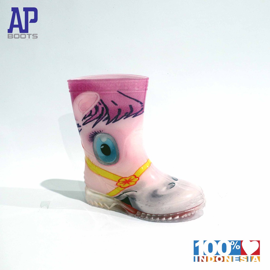 AP SAFARI PONY 22-28 - SEPATU BOOTS KARET ANAK - AP BOOTS