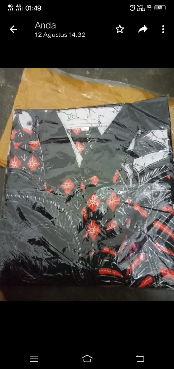 Kemeja Batik Lengan Panjang Batik  Danabrata Pria Motif Songket Hijau Kode 031 M L Xl Xxl Regular