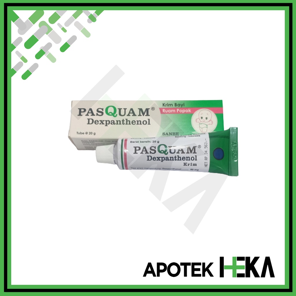 Pasquam Cream 20 g - Krim Ruam Popok Bayi (SEMARANG)