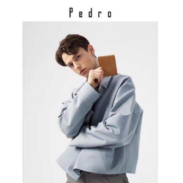 Pedro lambskin wallet for men