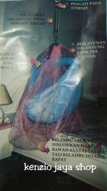 Satu set kain ayunan lengkap merk ananda