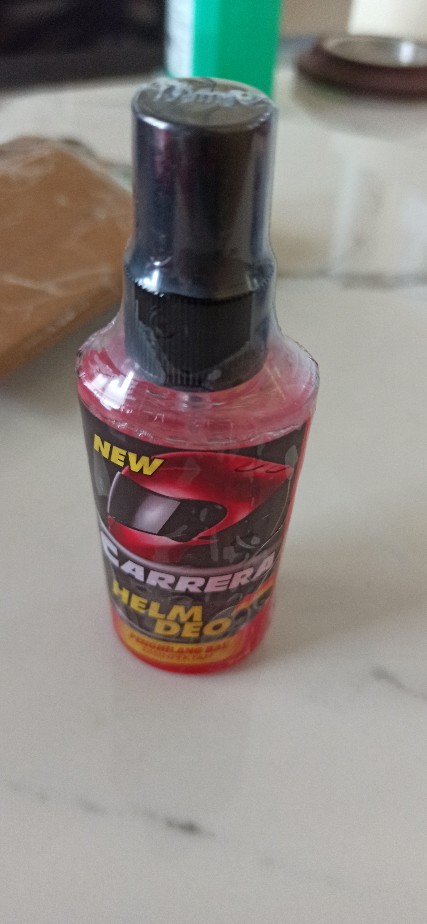 Parfum Helm  Helmet Disinfectant Pengharum Anti Jamur Kuman Bakteri - Kuning