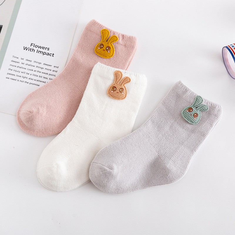 HappyOliver CUTE TOWN Kaos Kaki Bayi Anak Laki Laki Perempuan Import Bahan Berkualitas newborn - 12 Bulan