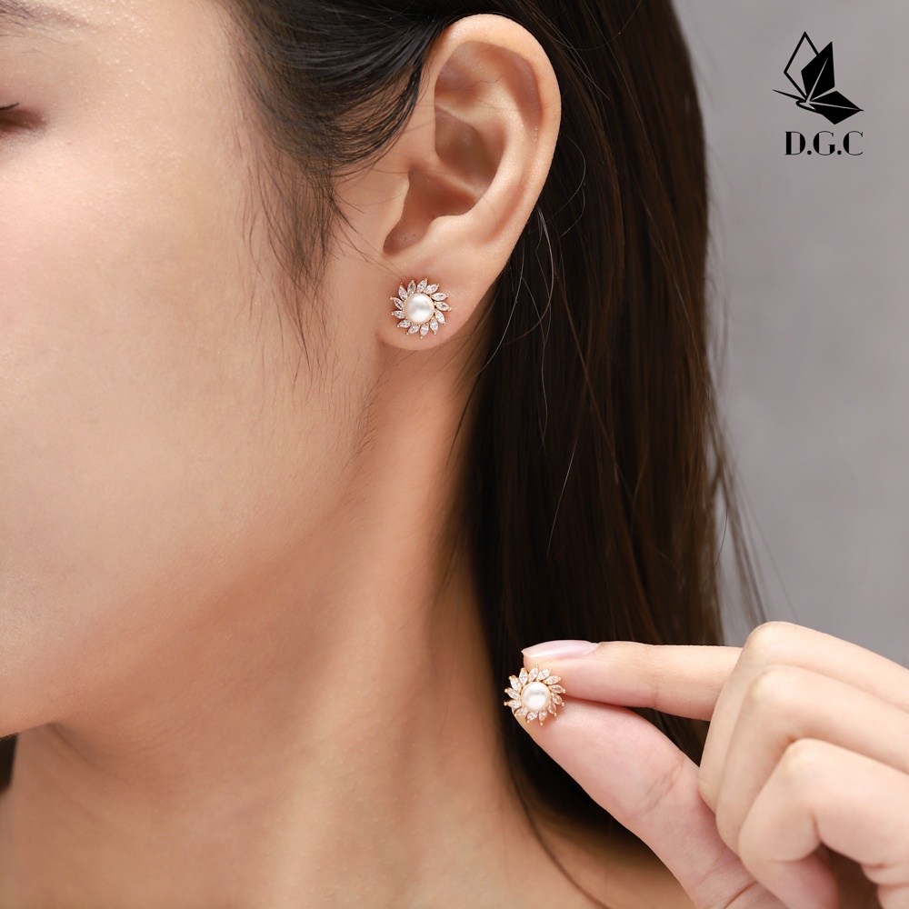 ✨♥️✅COD Anting Mutiara Titanium Anti Karat  Korean Style Aksesoris Fashion Anting2 Set Wanita Murah D171