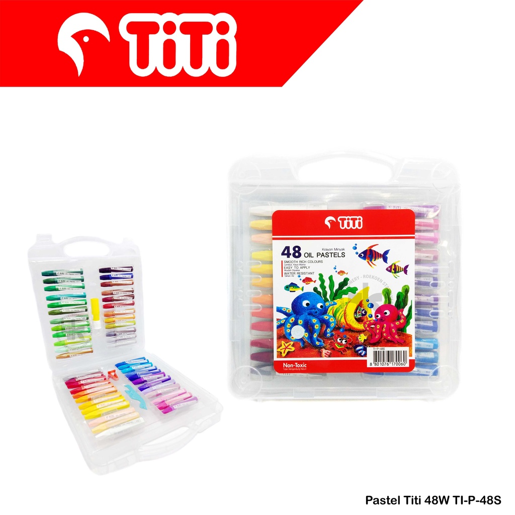 

Titi Oil Pastel 48 Warna TI-P-48S