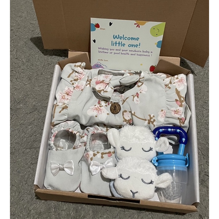 Hampers Baby Girl Jumper Set| Kado Lahiran bayi perempuan | gift set | Kado Lahiran bayi-1