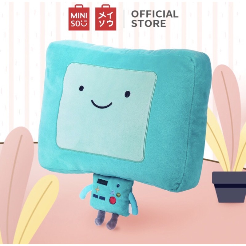 ADVENTURE TIME PLUSH TOY BMO MINISO BONEKA BANTAL LUCU
