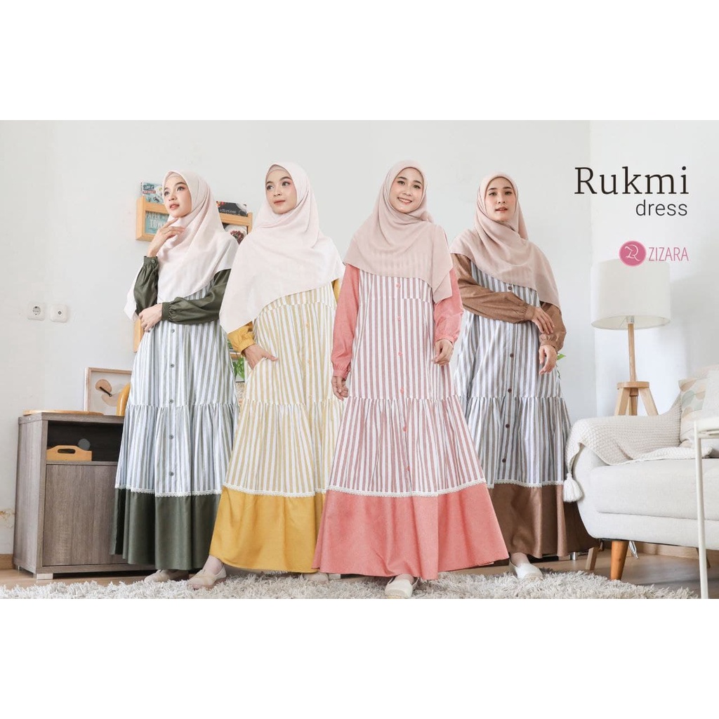 RUKMI DRESS BY ZIZARA