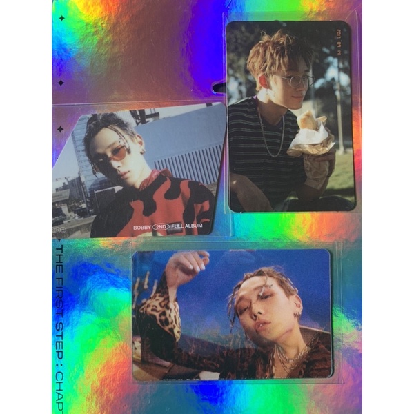 Bobby IKON Official Photocard, Pc Bobby IKON, Official Pc Bobby, IKON Member Official Pc