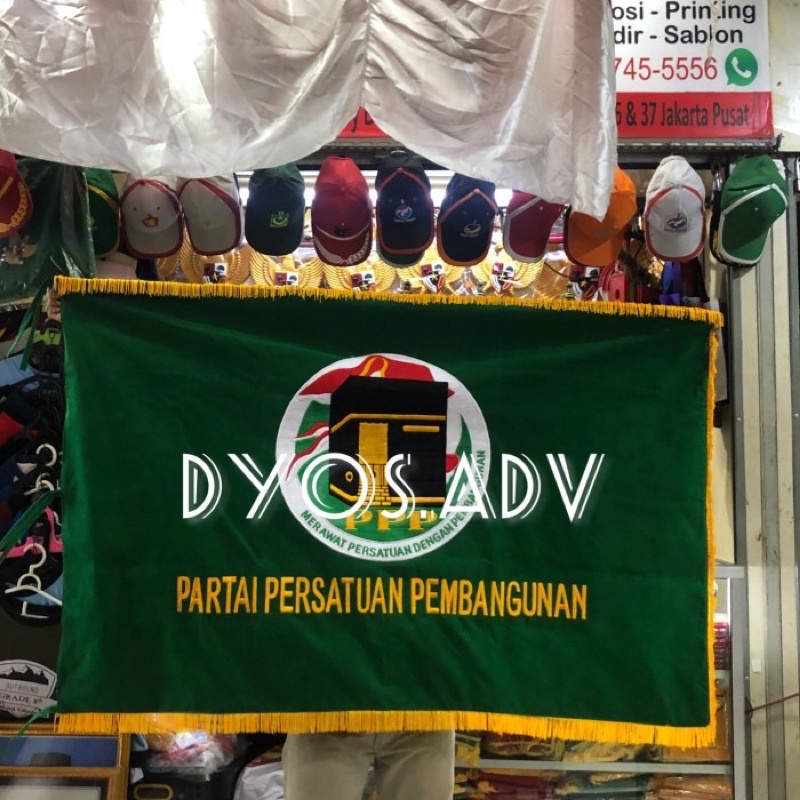 Bendera PPP pataka bordir