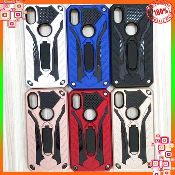 SPIGEN IRON KICK STAND ANTIBANTING ARRUGED CASE SAMSUNG J7 PRIME