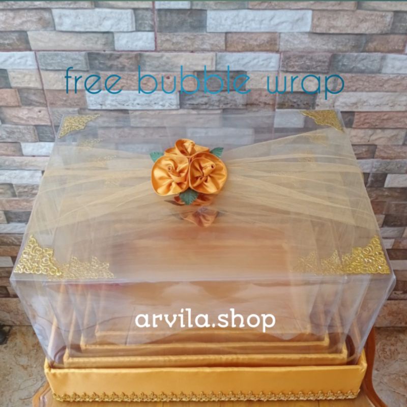 KOTAK HANTARAN/KOTAK SESERAHAN/BOX HANTARAN 1 SET ISI 4