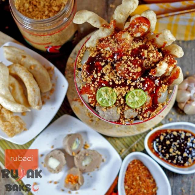 

Rujak bakso komplit Sagala aya