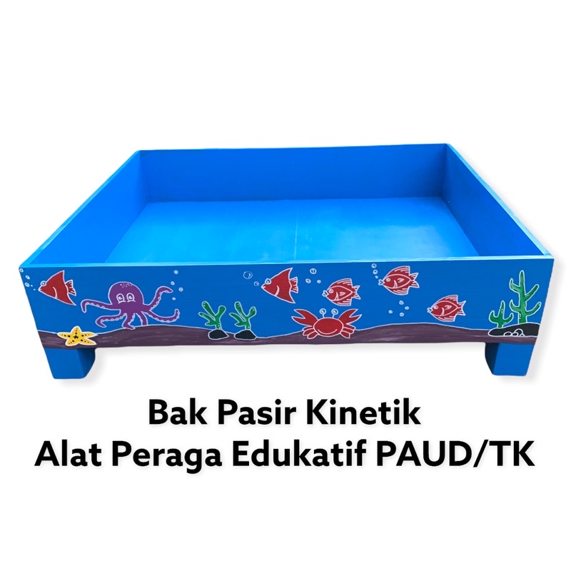 [PROMO] BAK/MEJA PASIR PAUD [Alat Mainan Peraga Edukasi/APE/PAUD/TK] ( eMWe.APE.DAK-01K)