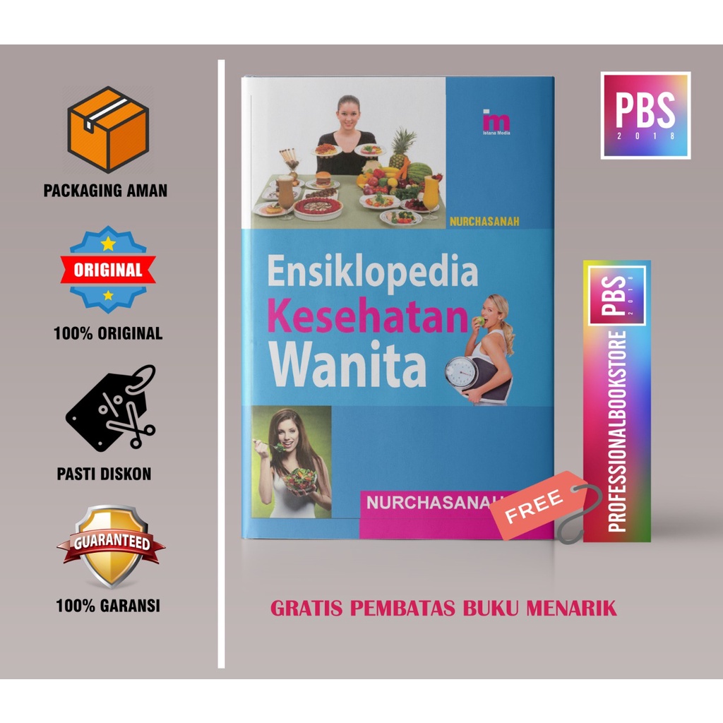 Buku Ensiklopedia Kesehatan Wanita Hard Cover