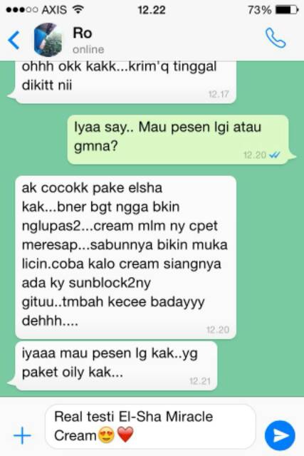 Cream JERAWAT, DIJAMIN AMPUH atasi wajah BERMINYAK dan SENSITIF BerBPOM tanpa ketergantungan