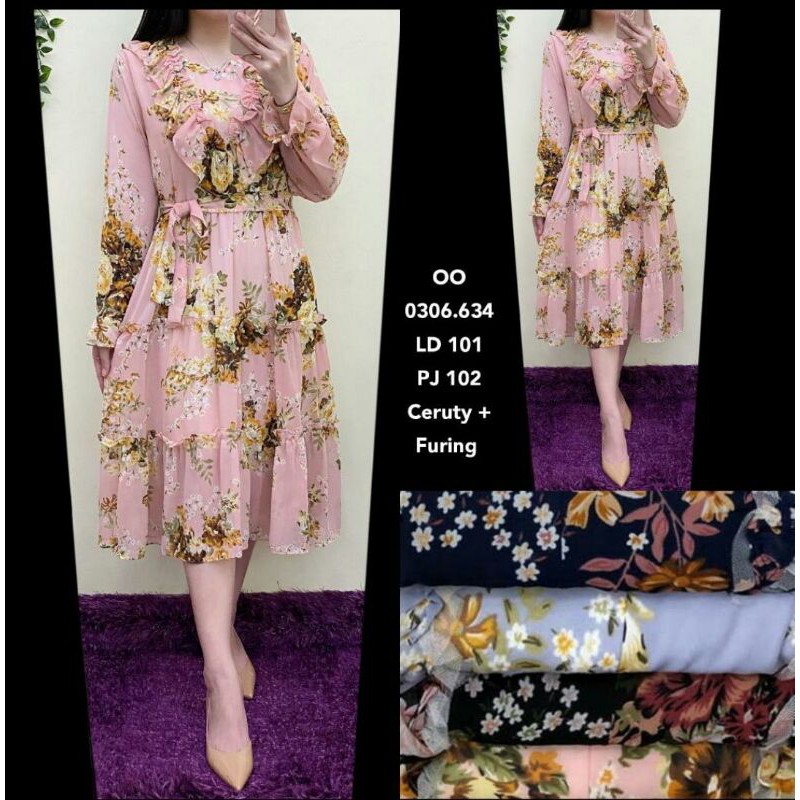 Dress Tunik korea BKK Bangkok import 634