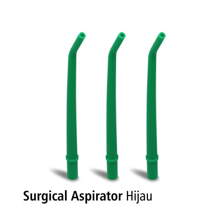 Surgical Aspirator Tip Dental Hijau OJ