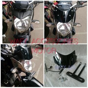 Visor yamaha byson Winshield penahan angin yamaha byson - MF AKSESORIS MOTOR