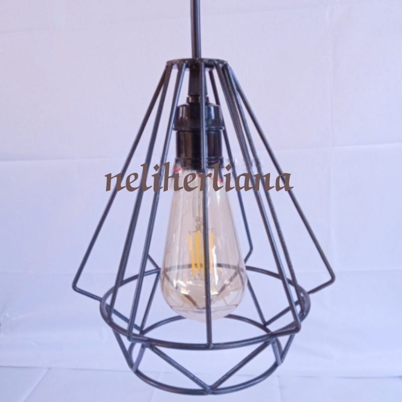 lampu gantung 1 set 3in1 full set