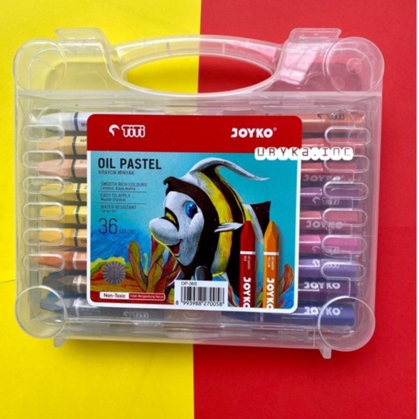 

JOYKO TiTi Oil Pastel Krayon Minyak/Crayons OP-36S (36 Warna)