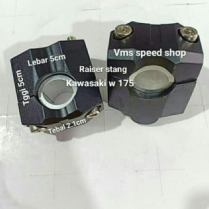 Sale Raiser Stang Kawasaki W175/ Peninggi Stang W 175/ Raiser Stang W175