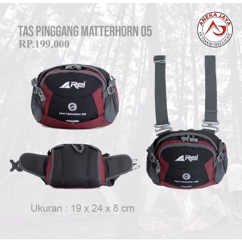 Tas Selempang Rei Matterhorn 05 Tas Pinggang Rei Original