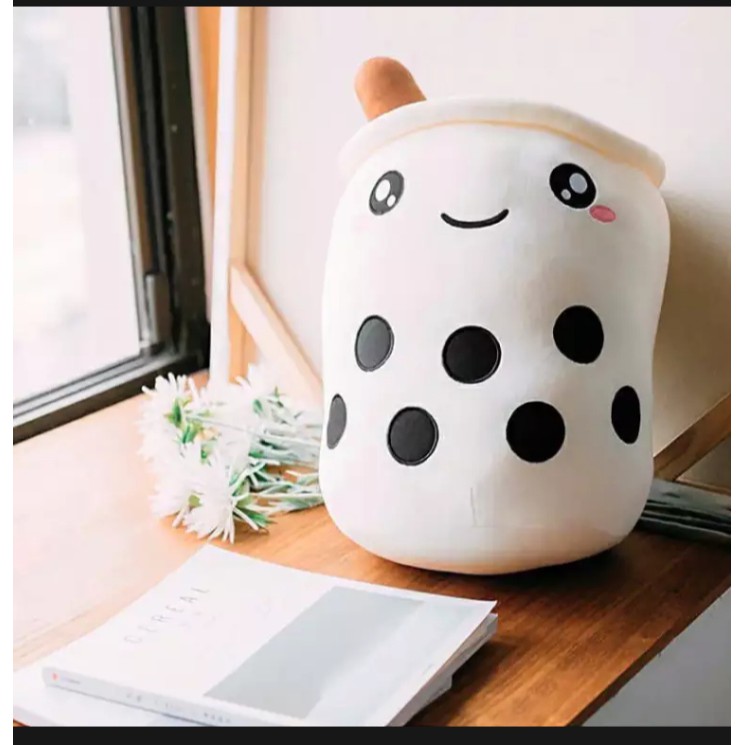 boneka boba milk tea jumbo / boneka boba milktea jumbo / grosir boneka boba milk tea