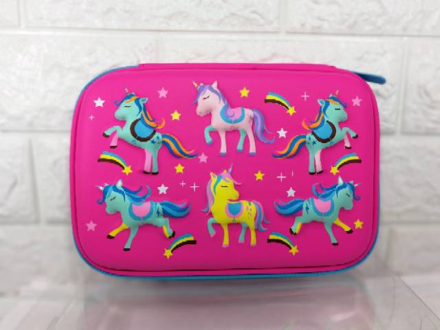 Kotak pensil smiggle hardcase 3d tempat pensil smiggle