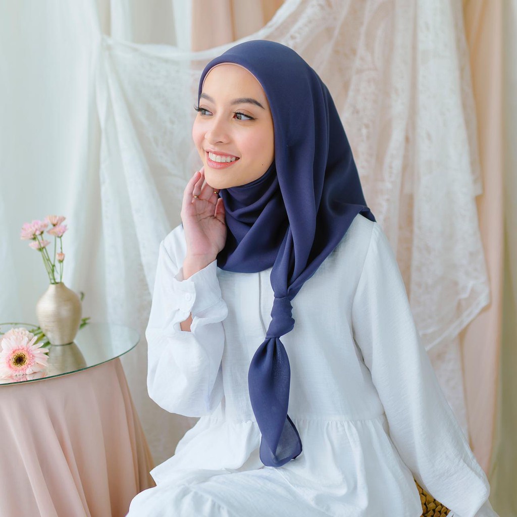 R.A - Daily Hijab Bella Square Polycotton Premium bela kerudung jilbab hijab segi empat TERLARIS-1