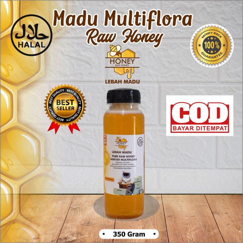 

Madu Asli 350gram Madu Murni Madu Hutan Madu Raw Honey